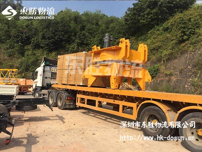 水泥預制件運輸到香港，大貨水泥板運輸到香港，水泥預支件到香港物流運輸，水泥支撐墊塊發香港物流；深圳到香港物流,香港物流專線,深圳香港進出口,中港物流,香港深圳貨運運輸-深圳市東勝物流有限公司