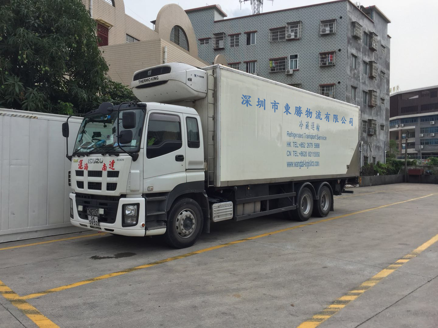 中港冷藏車，香港冷藏車，中港冷凍車，香港冷凍車，中港車行，東勝物流