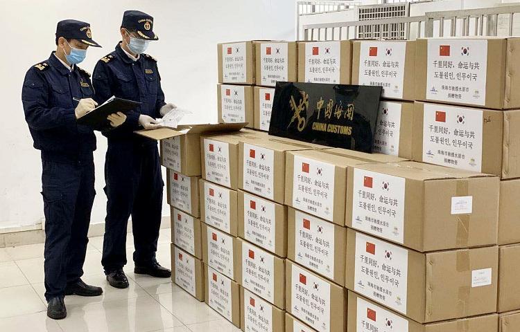 一次性民用口罩國內出口至香港