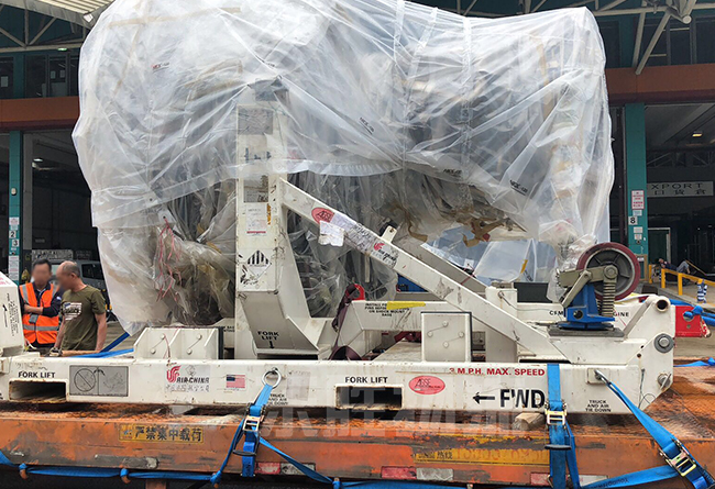 廣東大件運輸?shù)较愀郏蠹锪鞯较愀酃?深圳東勝物流