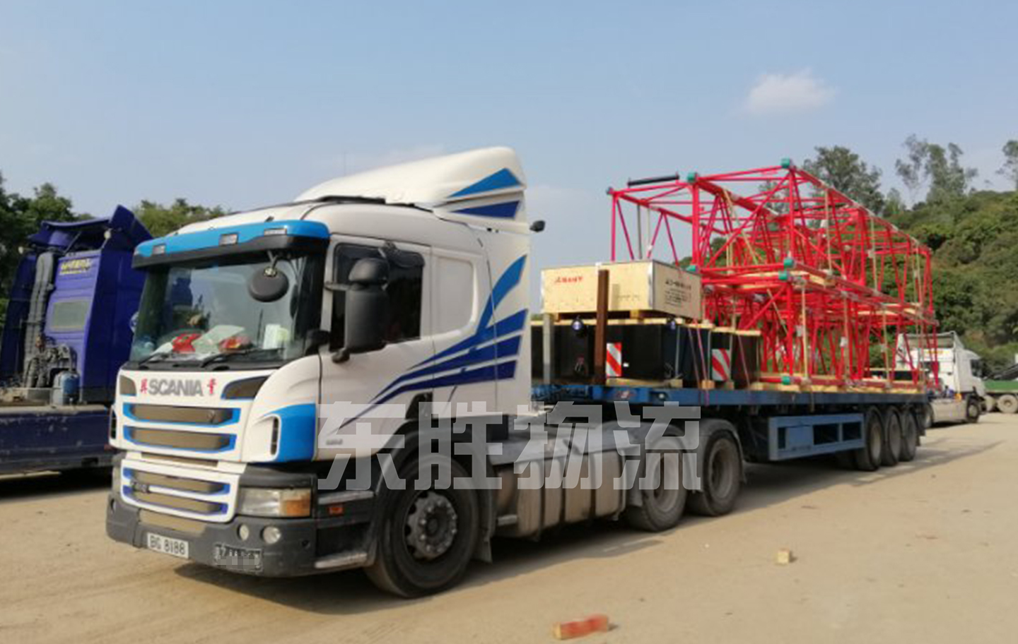 廣州發貨到香港運費怎么付，廣州到香港物流公司運輸案例圖