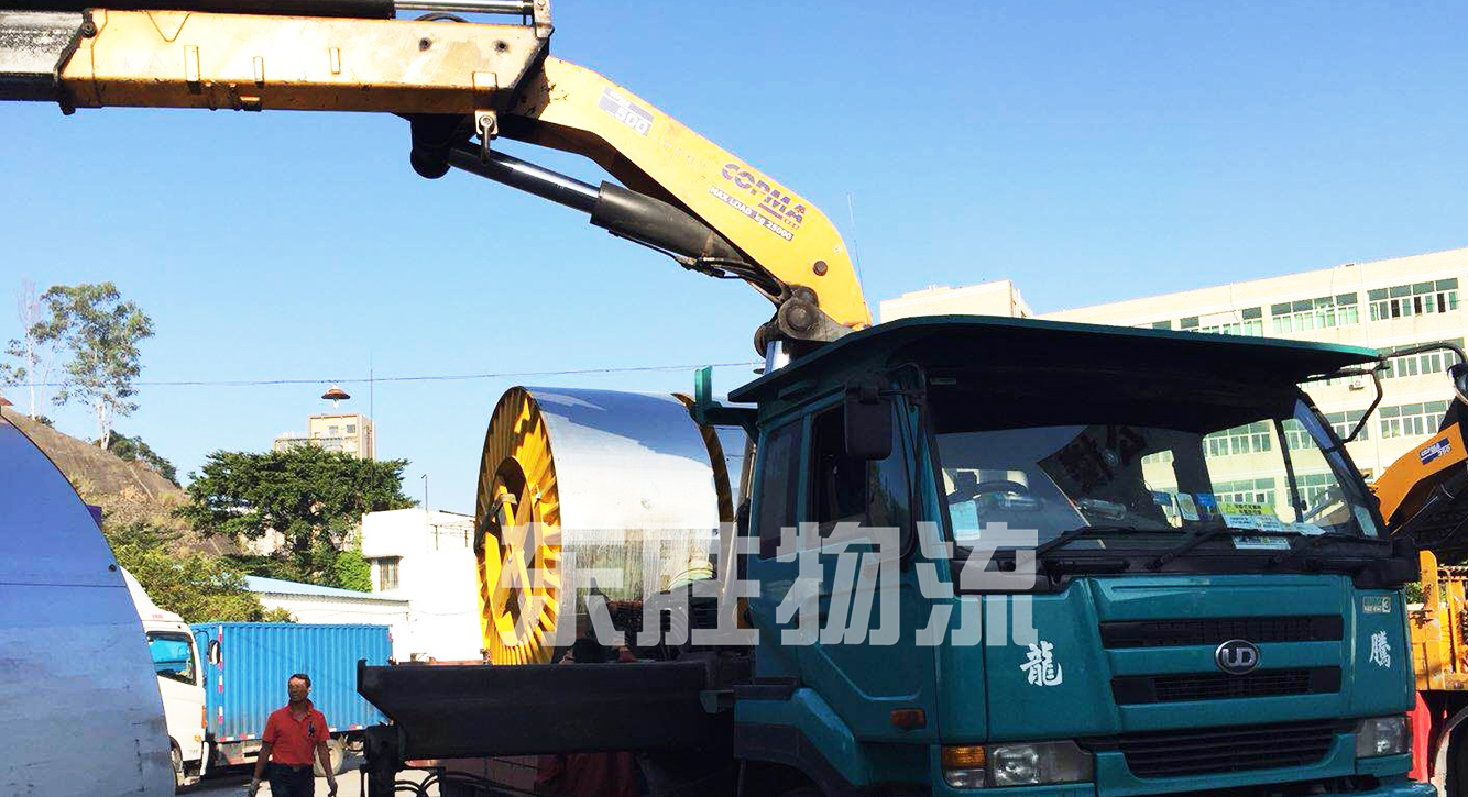 廣州到香港物流專線。廣州到香港運輸案例圖